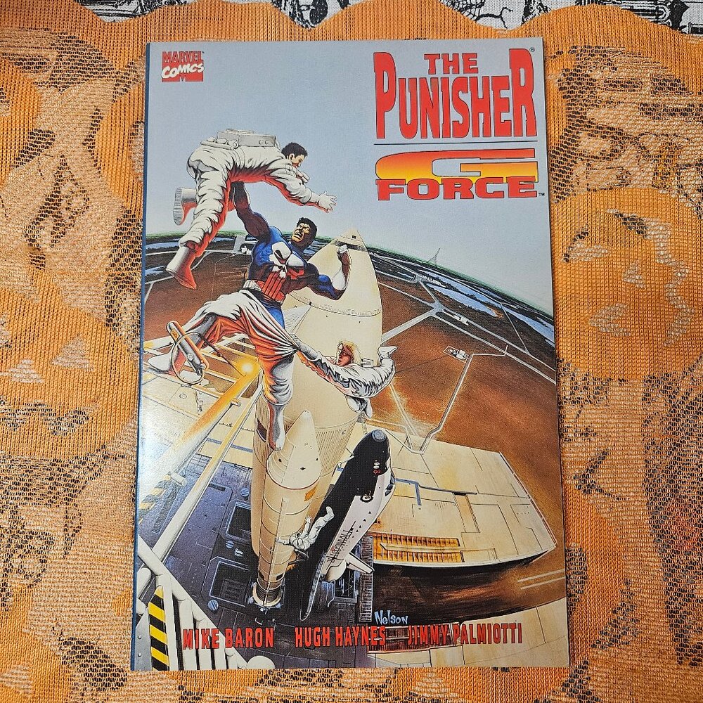 Punisher G-Force (1992, Marvel) Graphic Novel - Baron / Haynes / Palmiotti